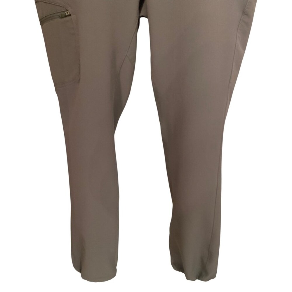COLUMBIA Solid Gray Wildsee Soft Shell Women's Outdoor Hiking Pants Size 12 - Picture 5 of 9
